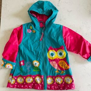 Stephen Joseph Rain coat. Size 3T.